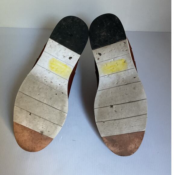 Matt Bernson Brown Leather Chelsea Boots Shearling Lined Women’s Size 9.5 - Picture 9 of 9